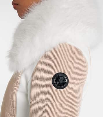 Gitu faux fur-trimmed ski jacket | Fusalp