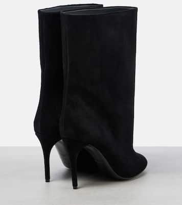 Stiefel aus Veloursleder | Alaïa