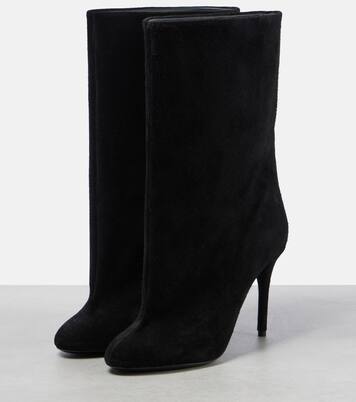 Stiefel aus Veloursleder | Alaïa