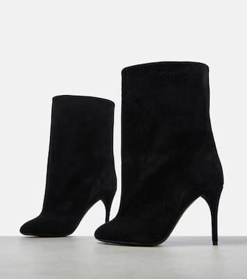 Stiefel aus Veloursleder | Alaïa