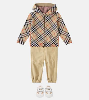 Burberry Check wool jacket | Burberry Kids
