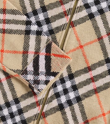 Burberry Check wool jacket | Burberry Kids