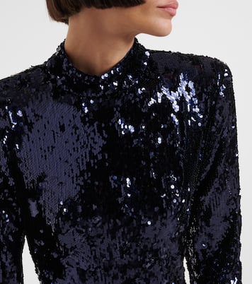 Robe mit Pailletten | Rotate