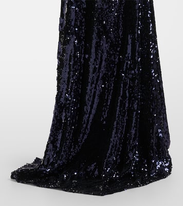 Robe mit Pailletten | Rotate