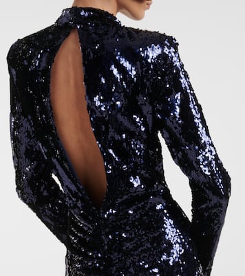 Robe mit Pailletten | Rotate