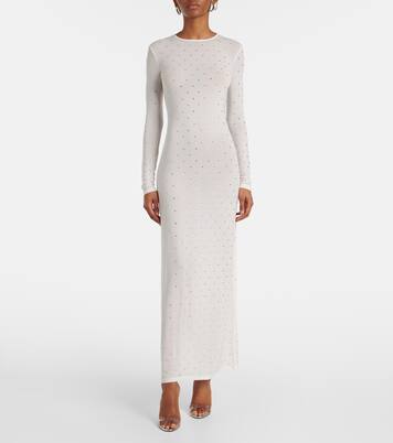 Bridal - Abito lungo con cristalli | Rabanne