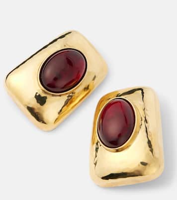 Boucles d’oreilles clip à ornements | Saint Laurent