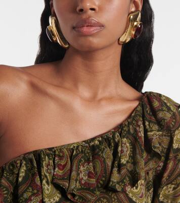 Boucles d’oreilles clip à ornements | Saint Laurent