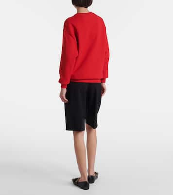 Sweatshirt Chez Valentino aus Baumwoll-Jersey | Valentino