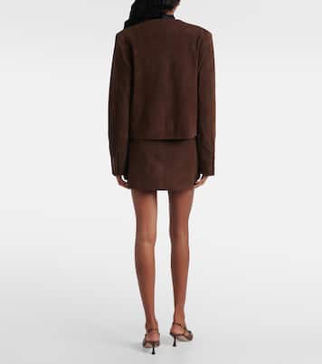 Veste Gliss Bolero en daim | Blazé Milano