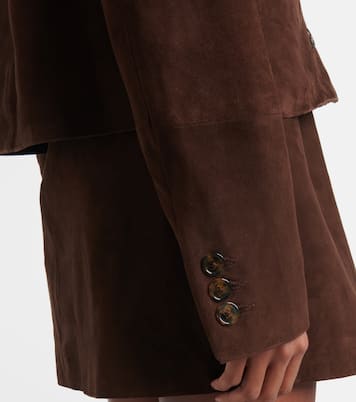 Veste Gliss Bolero en daim | Blazé Milano