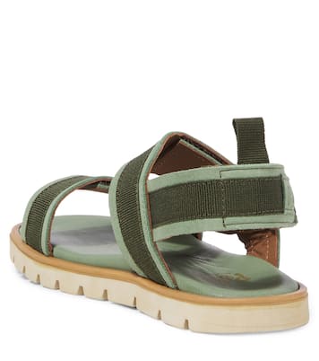 صندل مقلّم بالجلد السويدي | PèPè