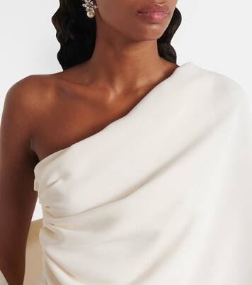 Robe de cocktail en crêpe de soie | Marmar Halim