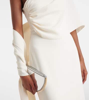 Robe de cocktail en crêpe de soie | Marmar Halim