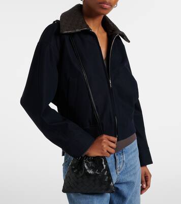 Dustbag Small leather crossbody bag | Bottega Veneta