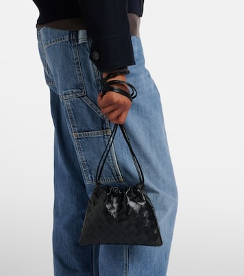 Dustbag Small leather crossbody bag | Bottega Veneta