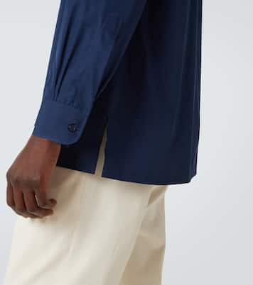 Cotton poplin shirt | Charvet