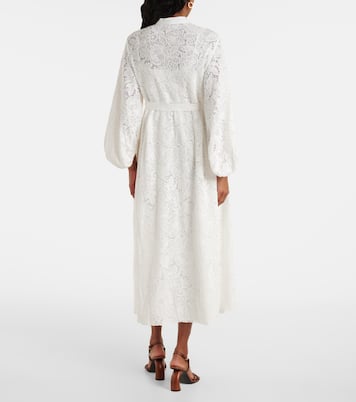 Midikleid aus Baumwollspitze | Erdem