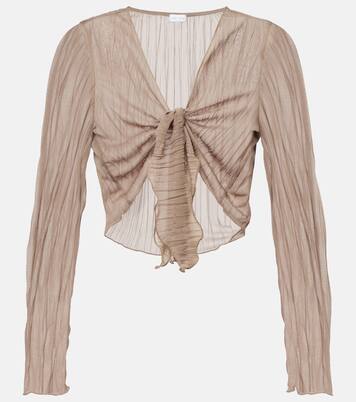 Crop top Dania transparente | Jade Swim