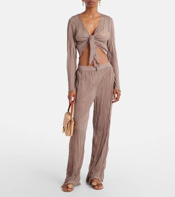 Crop top Dania transparente | Jade Swim