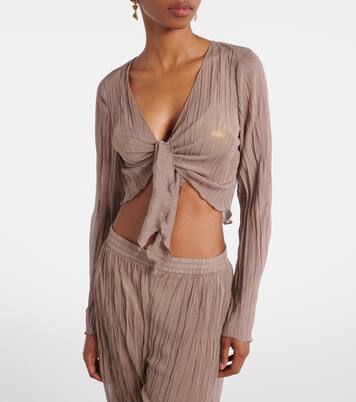 Crop top Dania transparente | Jade Swim