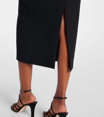 Linda crystal-embellished midi dress | Safiyaa