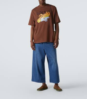 Paula's Ibiza printed cotton jersey T-shirt | Loewe