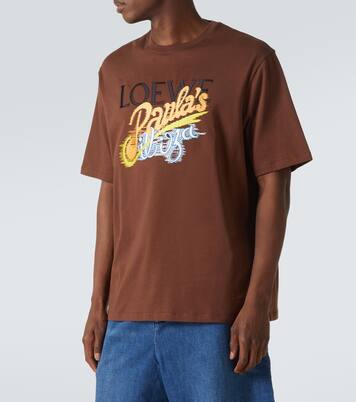 Paula's Ibiza printed cotton jersey T-shirt | Loewe