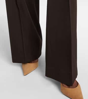 Virgin wool wide-leg pants | Dolce&Gabbana
