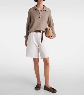 Mid-Rise Jeansshorts Indra | Agolde