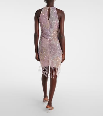 Minikleid mit Pailletten | Clio Peppiatt