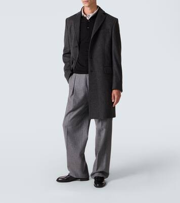 Wool and cashmere-blend coat | Zegna