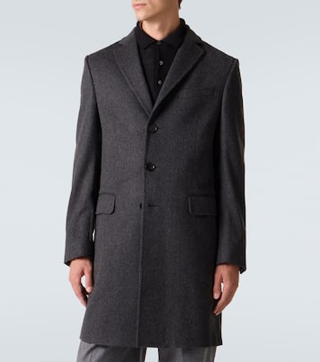 Wool and cashmere-blend coat | Zegna
