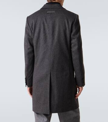 Wool and cashmere-blend coat | Zegna