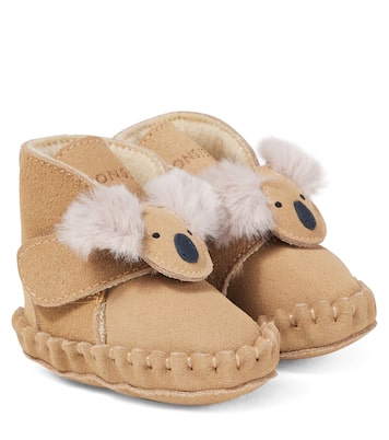 Baby Pouty suede booties | Donsje