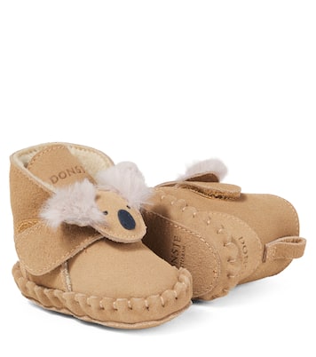 Baby Pouty suede booties | Donsje