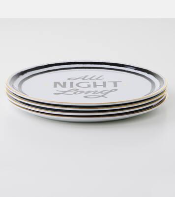 The Club set of 4 pizza plates | Bitossi