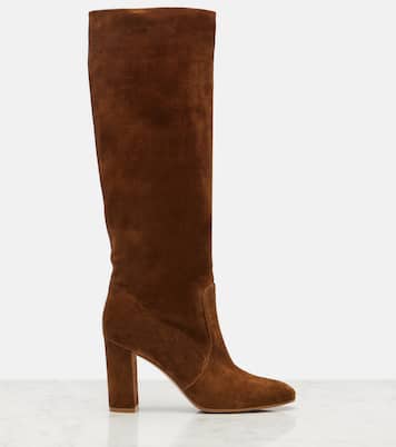 Glen 85 suede knee-high boots | Gianvito Rossi