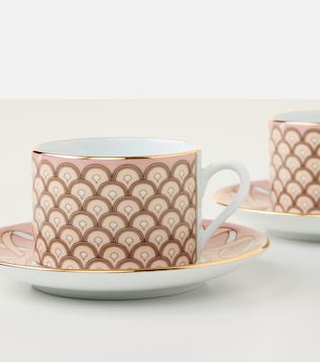 Set de 2 tasses à thé et soucoupes Impero | La DoubleJ