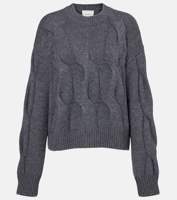 Sammie cable-knit cashmere sweater | Lisa Yang
