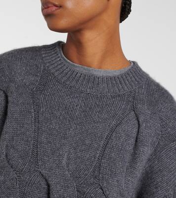 Sammie cable-knit cashmere sweater | Lisa Yang