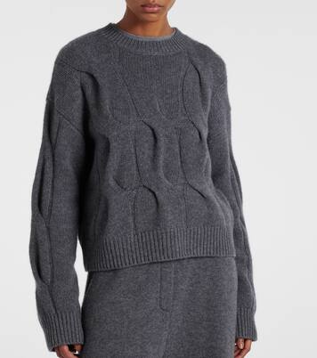 Sammie cable-knit cashmere sweater | Lisa Yang