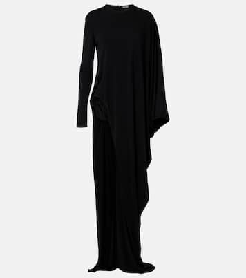 Asymmetric crêpe jersey maxi dress | Tom Ford