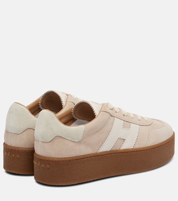 Plateau-Sneakers Hogan Cool aus Veloursleder | Hogan