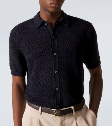 Chevron cotton polo shirt | Ralph Lauren Purple Label