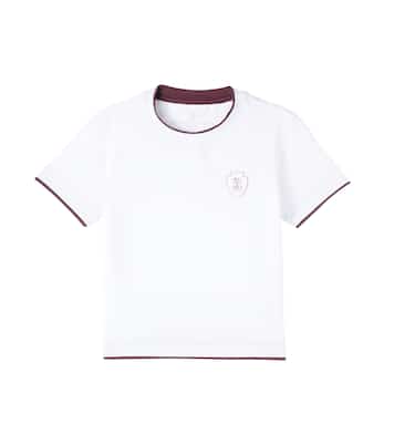 T-Shirt aus einem Baumwollgemisch | Brunello Cucinelli Kids