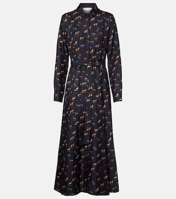 Galway belted silk shirt dress | Gabriela Hearst