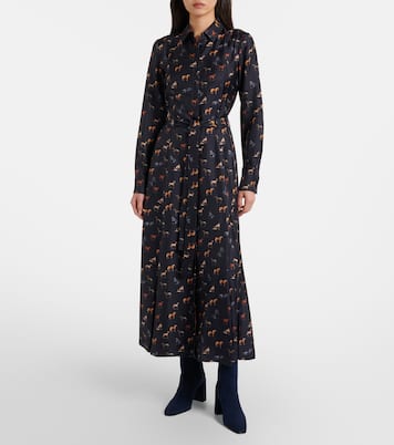 Galway belted silk shirt dress | Gabriela Hearst