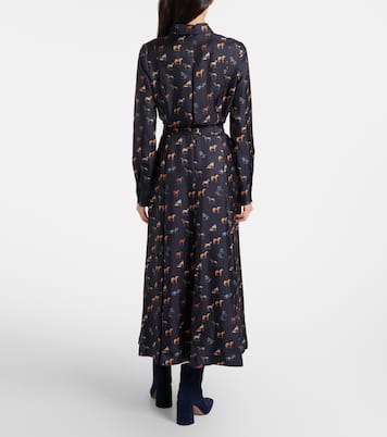 Galway belted silk shirt dress | Gabriela Hearst