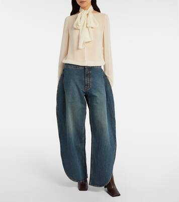 Leather ankle boots | Alaïa